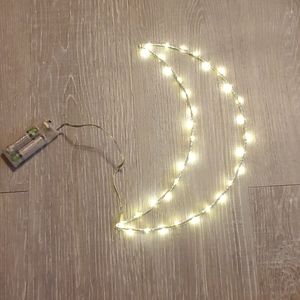 Wire Light Up Moon